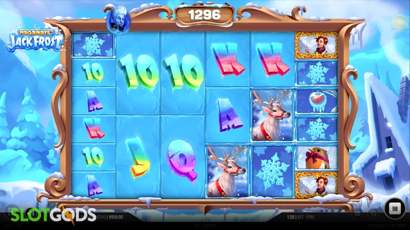 Megaways Jack Frost Slot - Screenshot 1