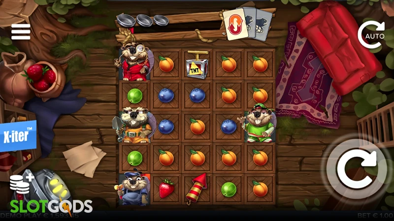 Dam Beavers Slot - Screenshot 