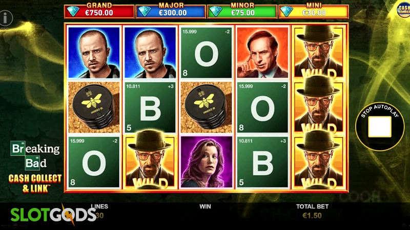Breaking Bad Cash Collect & Link Slot - Screenshot 1