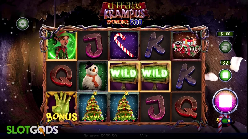 Christmas Krampus Wonder 500 Slot - Screenshot 1