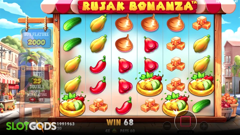 Rujak Bonanza Slot - Screenshot 1