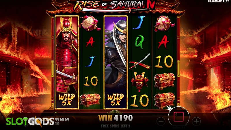 Rise of Samurai IV Slot - Screenshot 3