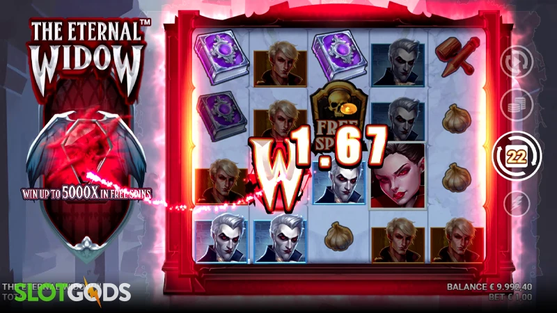 The Eternal Widow Slot - Screenshot 2
