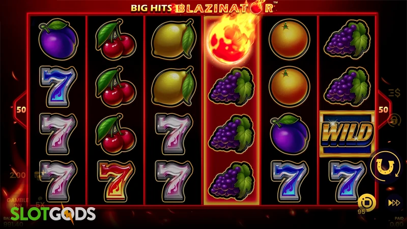 Big Hits Blazinator Slot - Screenshot 1