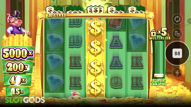Mr. Pigg E. Bank Slot - Screenshot 2