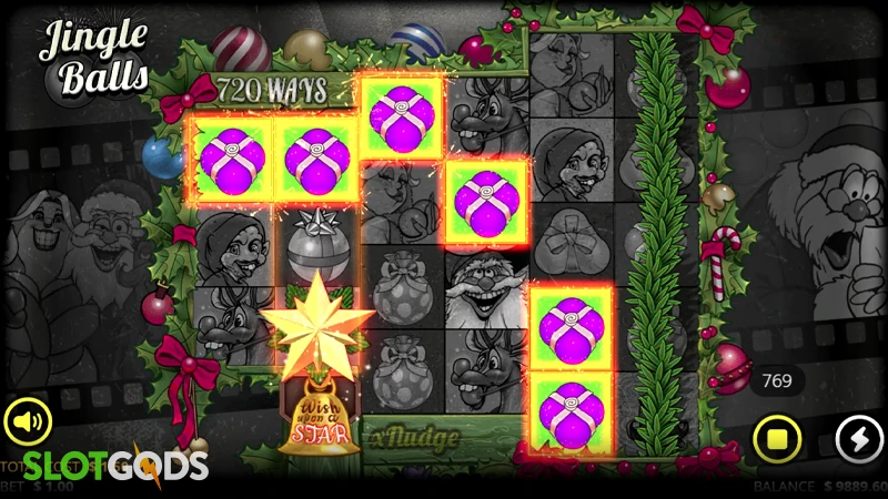 Jingle Balls Slot - Screenshot 2