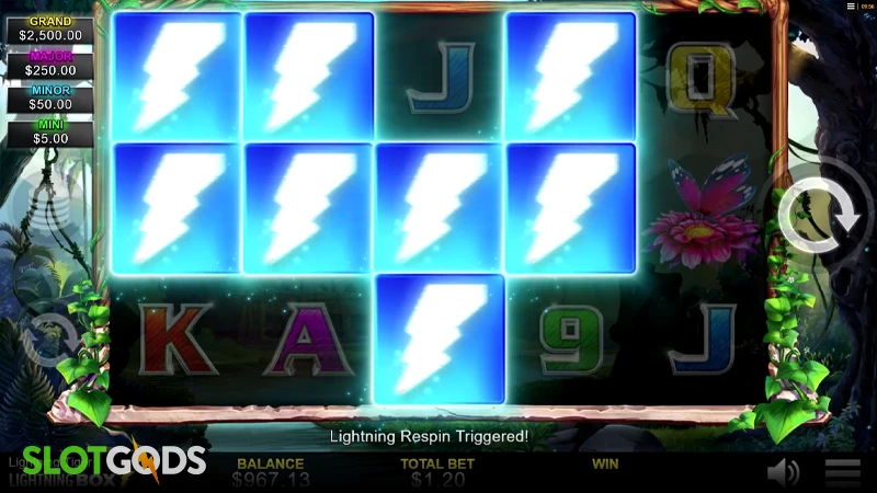 Lightning Tiger Slot - Screenshot 2