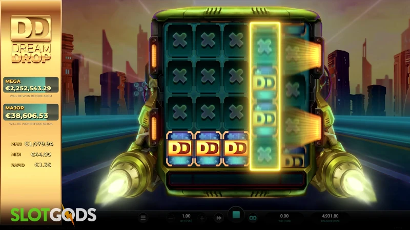 Galactic Racers Dream Drop Slot - Screenshot 3