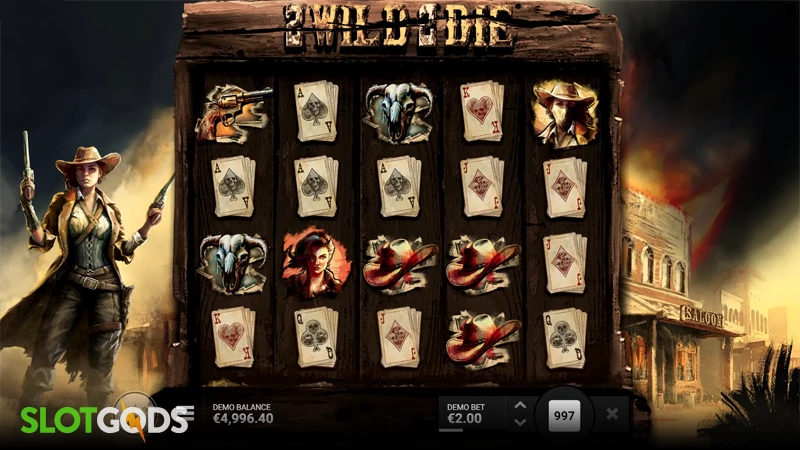 2 Wild 2 Die Slot - Screenshot 1