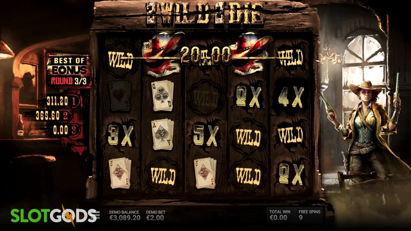 2 Wild 2 Die Slot - Screenshot 3
