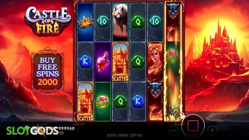 Castle of Fire Slot - Screenshot 2