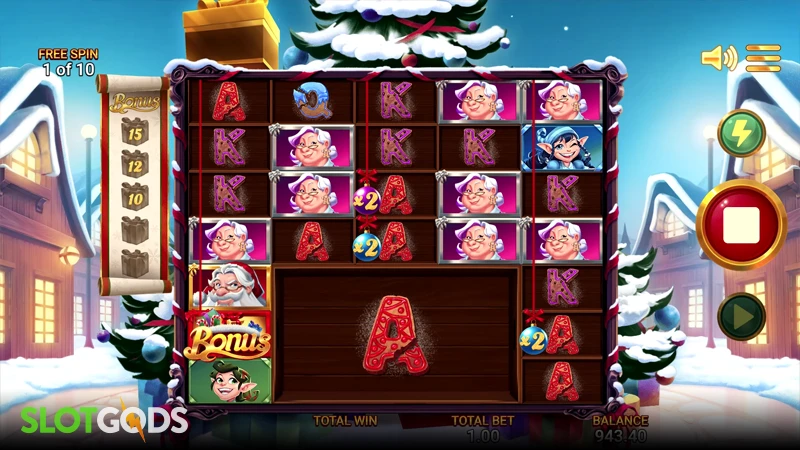 Mighty Santa Slot - Screenshot 3