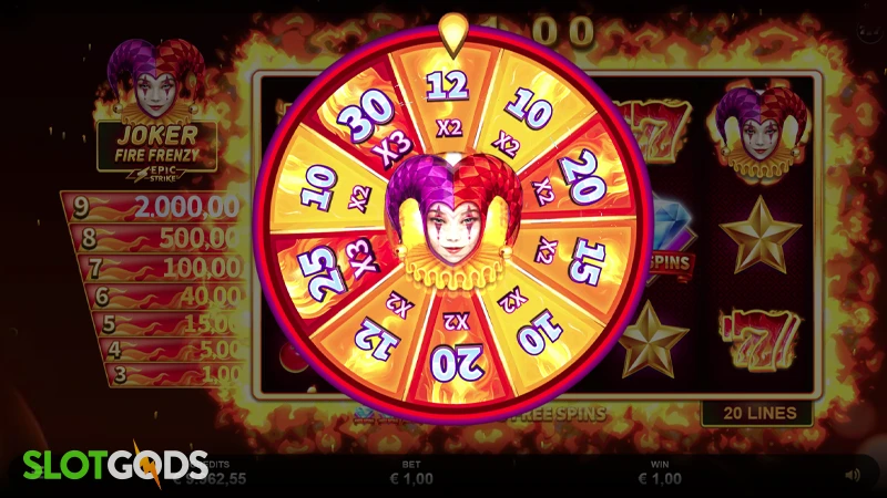 Joker Fire Frenzy Slot - Screenshot 4