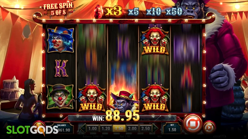 3 Clown Monty 2 Slot - Screenshot 3