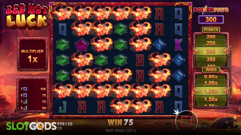 Red Hot Luck Slot - Screenshot 3