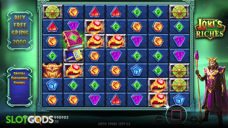 Loki's Riches Slot - Screenshot 1