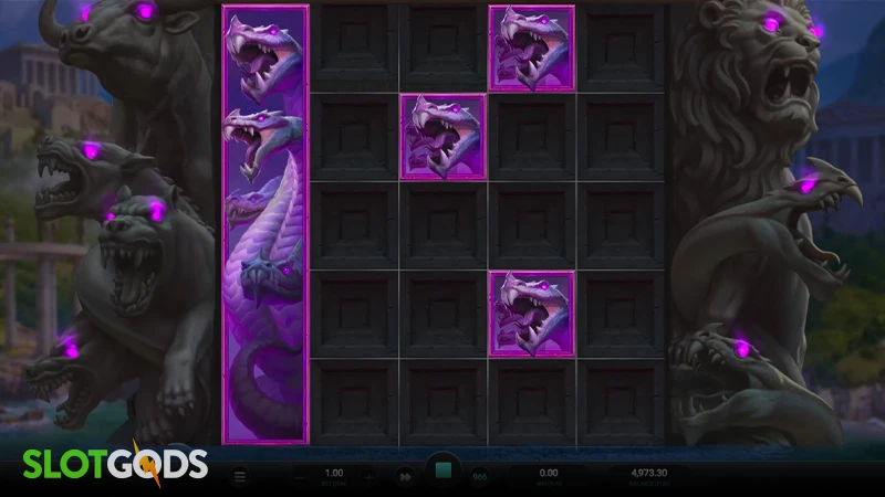 Hercules Unleashed Dream Drop Slot - Screenshot 2