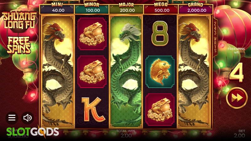 Shuang Long Fu Slot - Screenshot 3