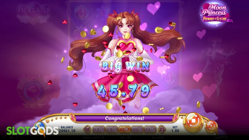 Moon Princess Power of Love Slot - Screenshot 2