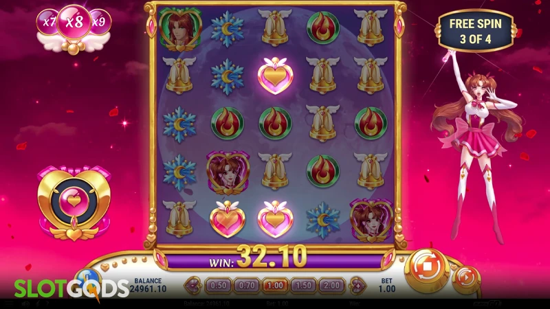 Moon Princess Power of Love Slot - Screenshot 3