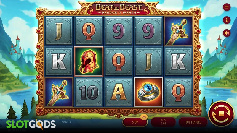 Beat the Beast: Dragon's Wrath Slot - Screenshot 1