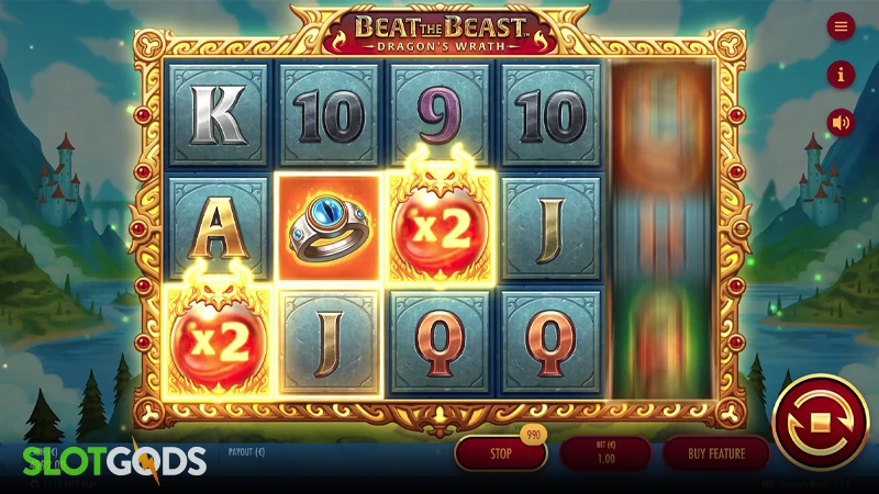 Beat the Beast: Dragon's Wrath Slot - Screenshot 2
