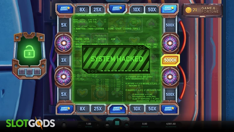 Cyber Vault Slot - Screenshot 2