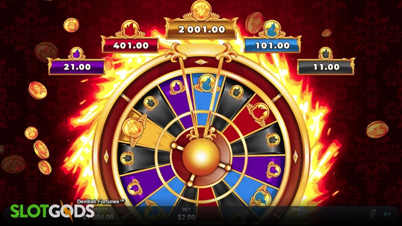 Devilish Fortunes Slot - Screenshot 4