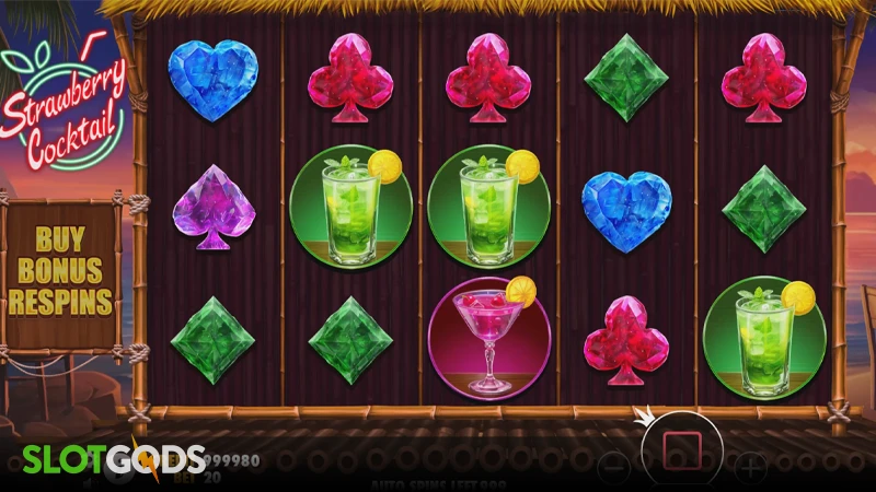 Strawberry Cocktail Slot - Screenshot 