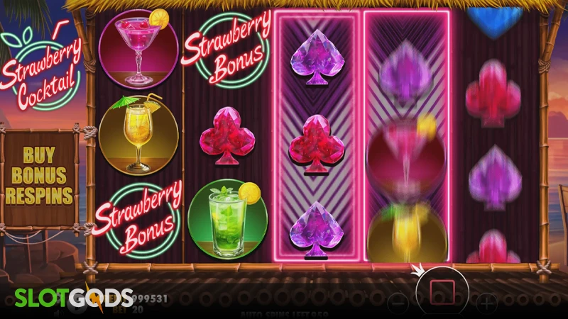 Strawberry Cocktail Slot - Screenshot 2