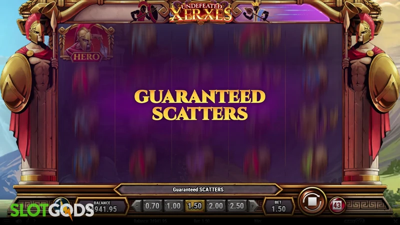 Undefeated Xerxes Slot - Screenshot 3