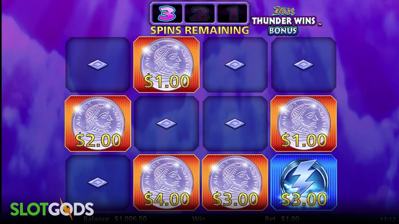 Zeus Thunder Wins Slot - Screenshot 3