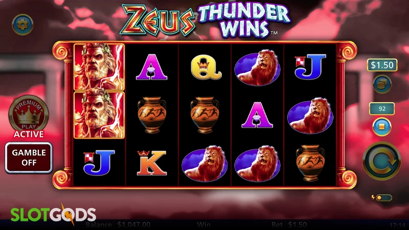 Zeus Thunder Wins Slot - Screenshot 2