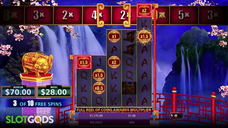 Cash Falls Huo Zhu Slot - Screenshot 3