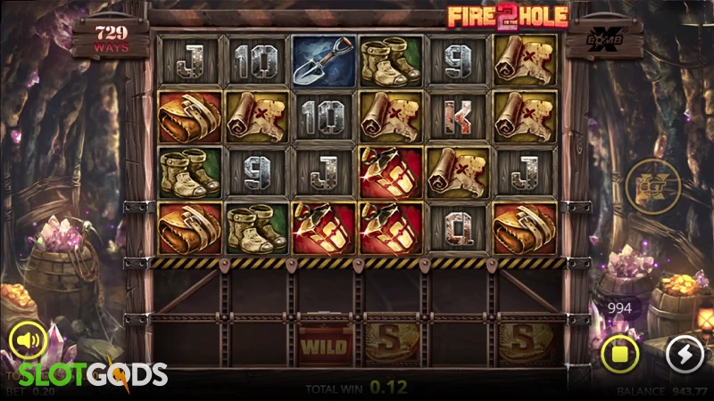 Fire in the Hole 2 Slot - Screenshot 