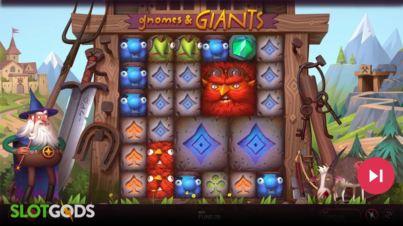 Gnomes and Giants Slot - Screenshot 
