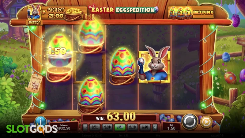 Easter Eggspedition Slot - Screenshot 4