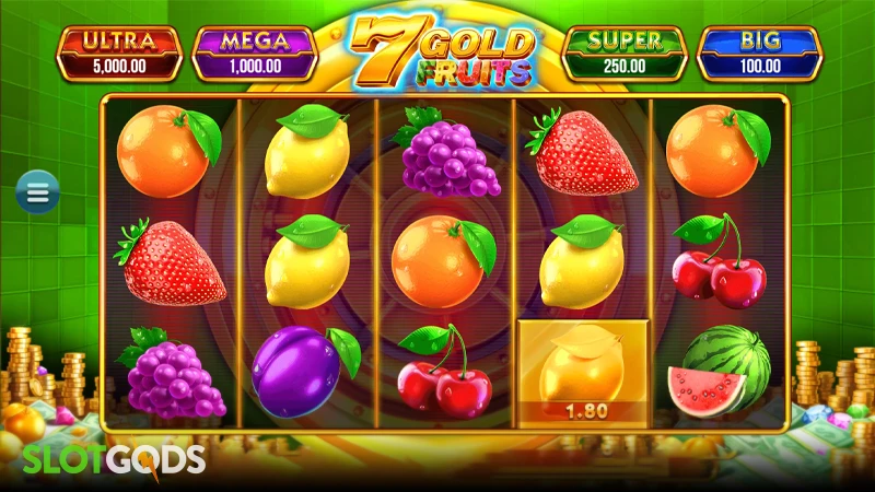 7 Gold Fruits Slot - Screenshot 
