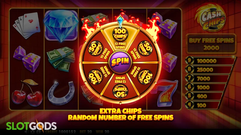 Cash Chips Slot - Screenshot 2