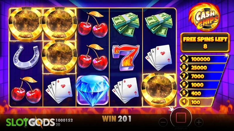 Cash Chips Slot - Screenshot 3