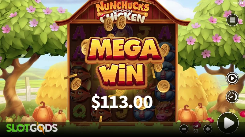Nunchucks Chicken Slot - Screenshot 4