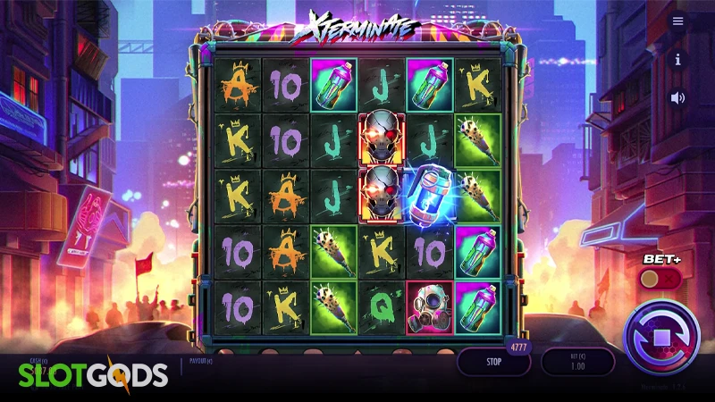 Xterminate Slot - Screenshot 