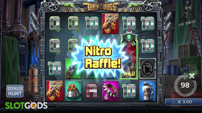 Dirty Dawgs of Nitropolis Slot - Screenshot 2