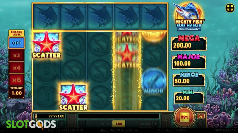 Mighty Fish: Blue Marlin Slot - Screenshot 2