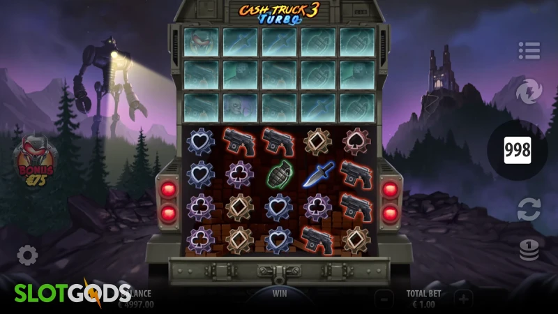 Cash Truck 3 Turbo Slot - Screenshot 