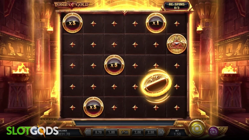 Tomb of Gold Slot - Screenshot 4