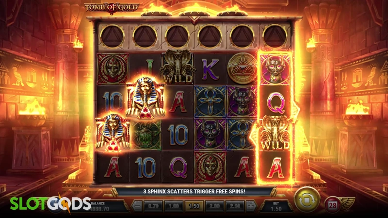Tomb of Gold Slot - Screenshot 2