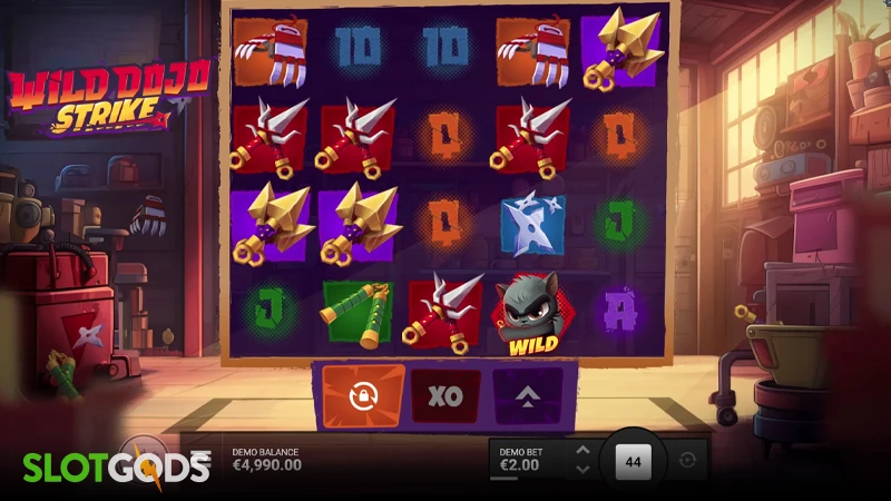 Wild Dojo Strike Slot - Screenshot 