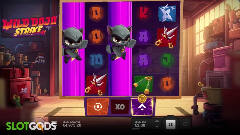 Wild Dojo Strike Slot - Screenshot 2