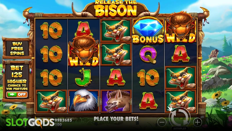 Release the Bison Slot - Screenshot 